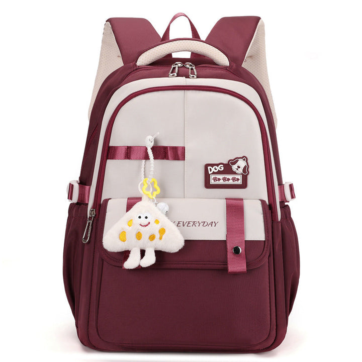 Child-friendly backpack made of high-quality material with fun pendants Kalsten