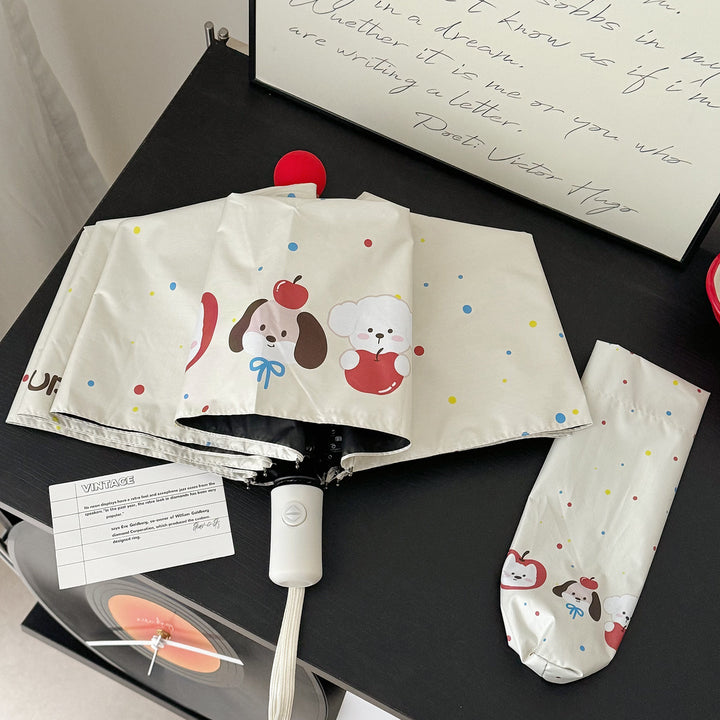 Ladies Folding Umbrella with Playful Design Kalsten