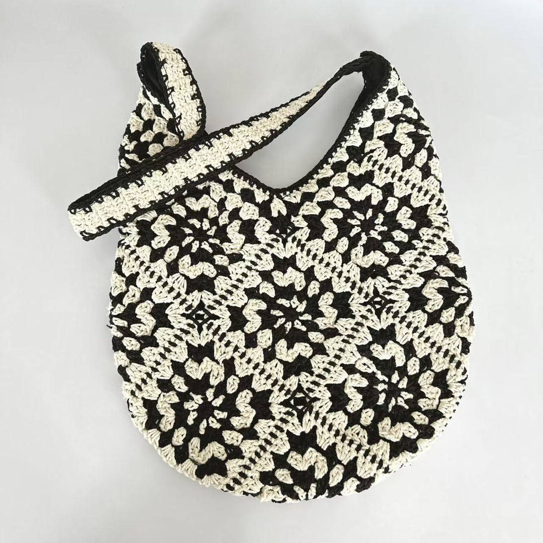 Fashionable crochet shoulder bag Kalsten