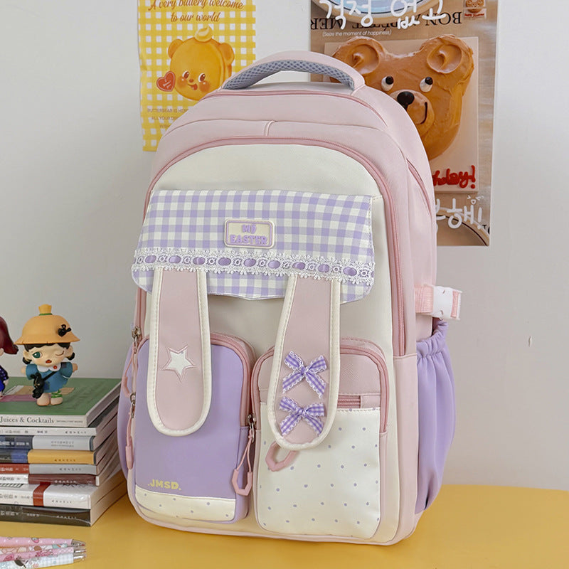 Stylish Multi-Compartment School Backpack