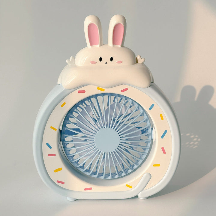 Ladies Portable Mini Fan with Cute Animal Design Kalsten