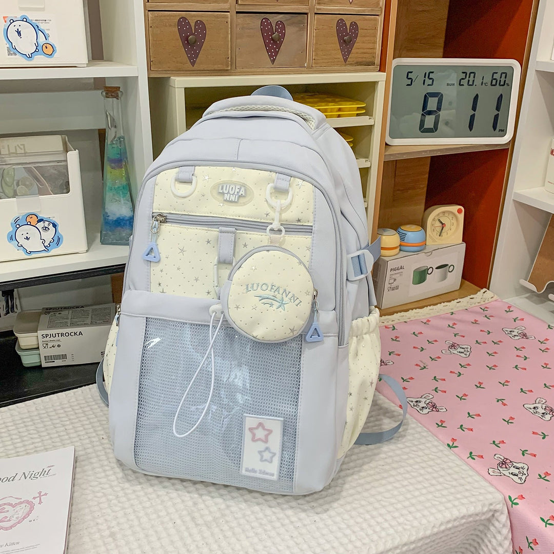 Multi-Pocket Functional School Backpack
