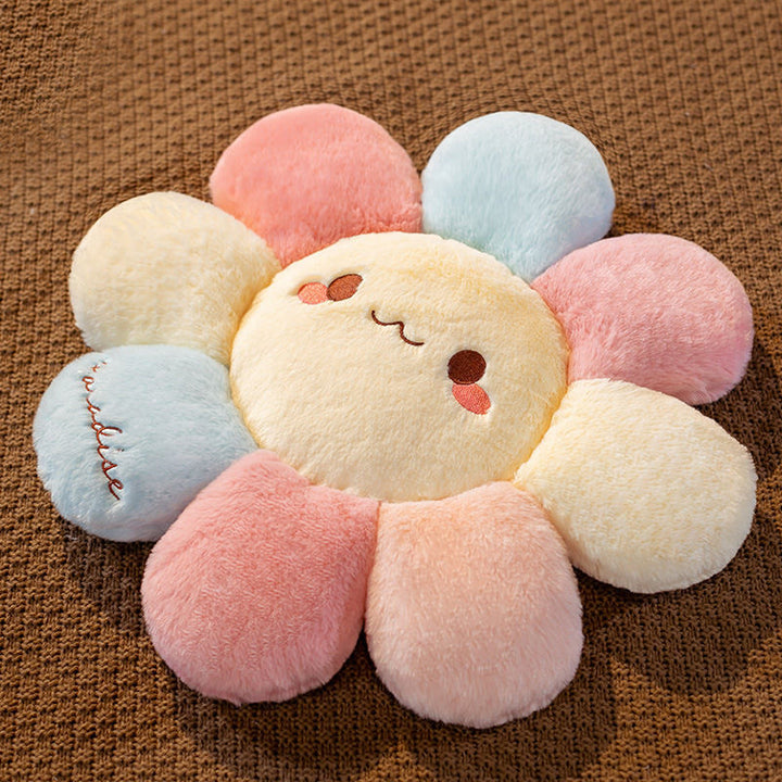 Plush cushion in flower shape Kalsten