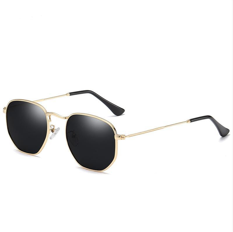 Women's fashionable geometric sunglasses with sturdy metal frame Kalsten