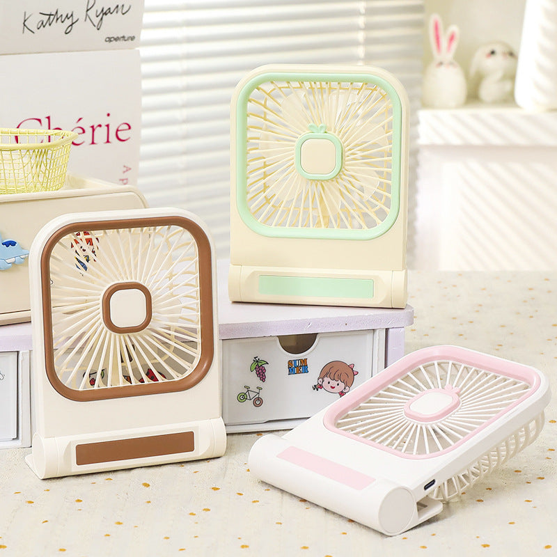 Ladies Portable Table Fan with Cat Design Kalsten