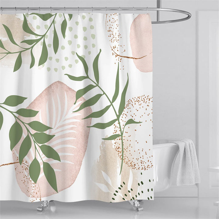 Floral Pattern Shower Curtain Kalsten
