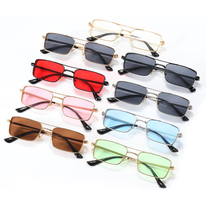 Women's stylish rectangular sunglasses with luxurious frame Kalsten