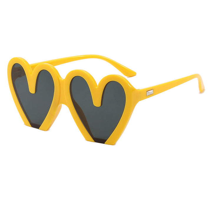 Women's Heart-Shaped Sunglasses with Striking Design Kalsten