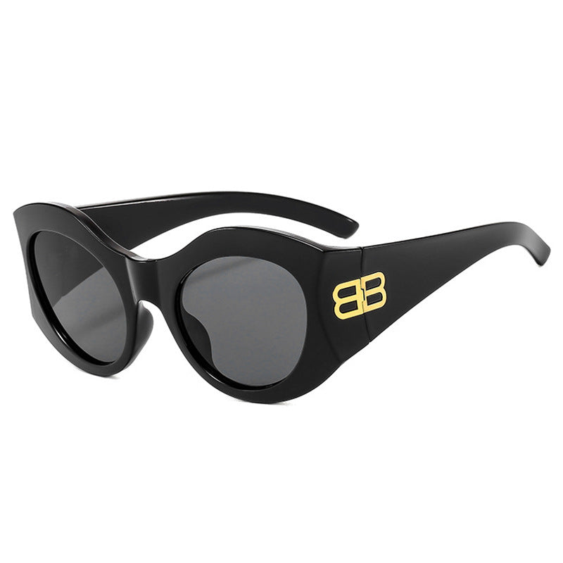 Women's Designer Cat-Eye Sunglasses with Elegant Profile and UV Protection Kalsten