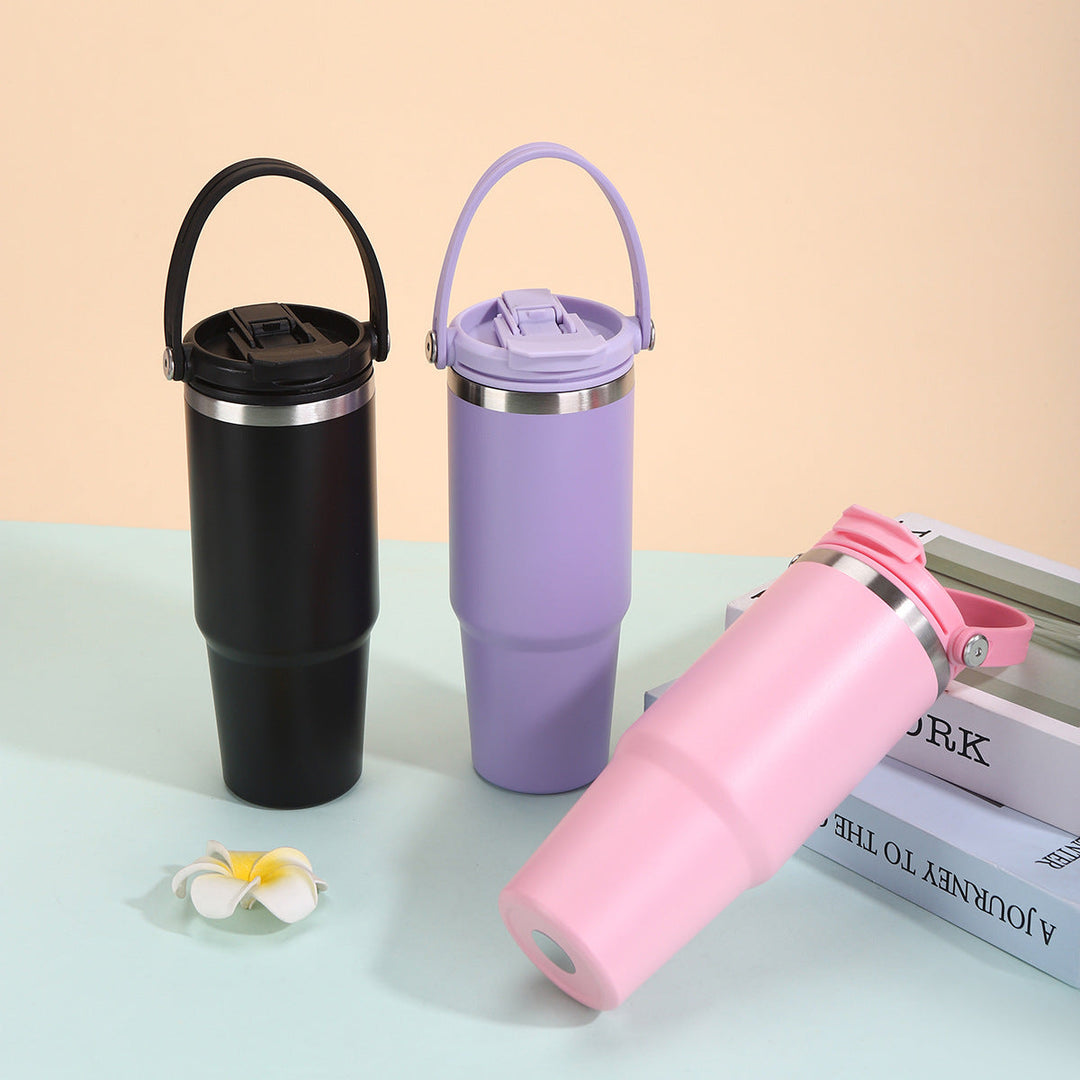 Ladies Insulated Mug with Ergonomic Carry Handle Kalsten