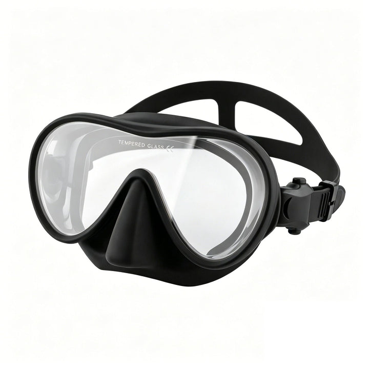 Diving mask with ergonomic design and wide field of vision Kalsten