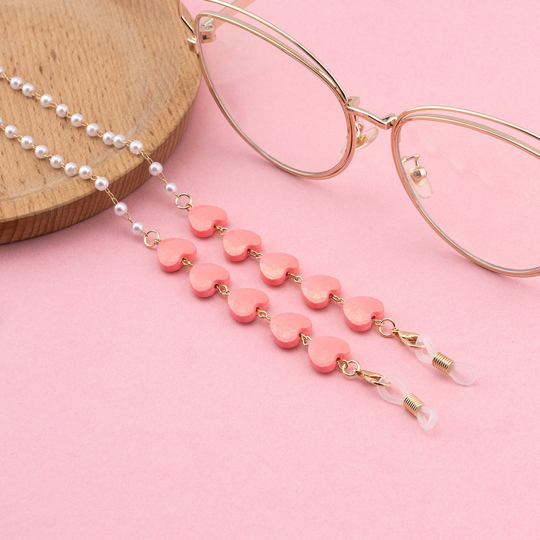 Heart Beaded Eyewear Chain Kalsten