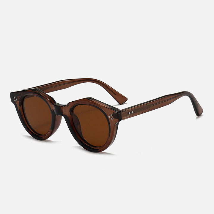 Women Designer Sunglasses with Polygonal Frame and Fashionable Accents Kalsten