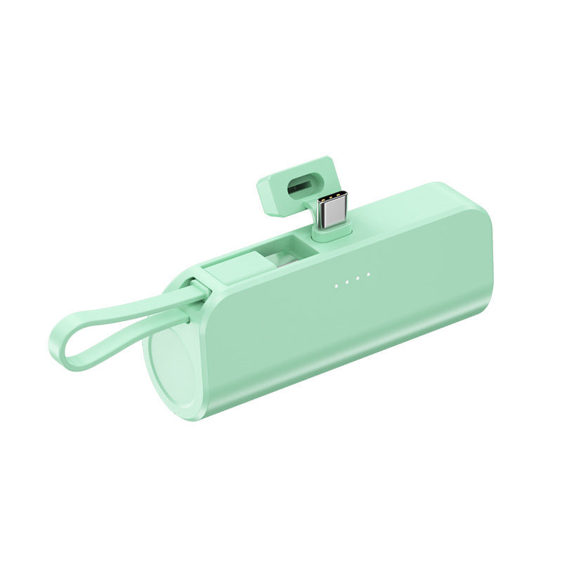 Portable power bank with integrated multifunctional charging cable system Kalsten