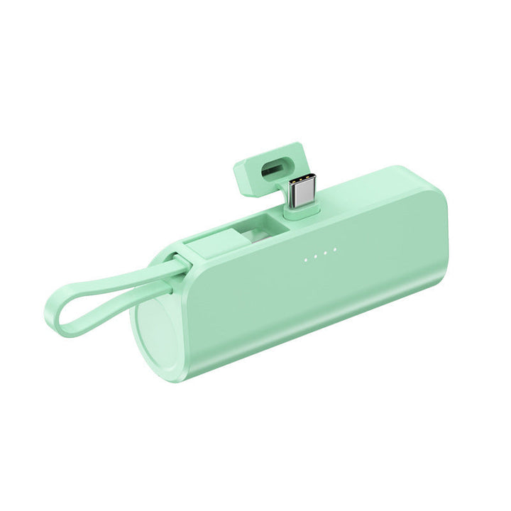 Portable power bank with integrated multifunctional charging cable system Kalsten
