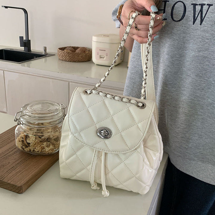Stylish Quilted Mini Backpack Kalsten