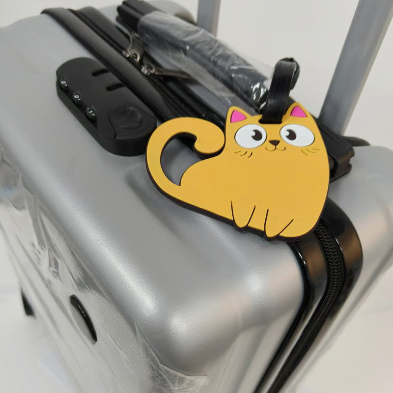 Cute Cat-Themed Luggage Tag Kalsten