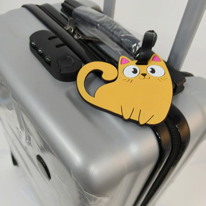 Cute Cat-Themed Luggage Tag Kalsten