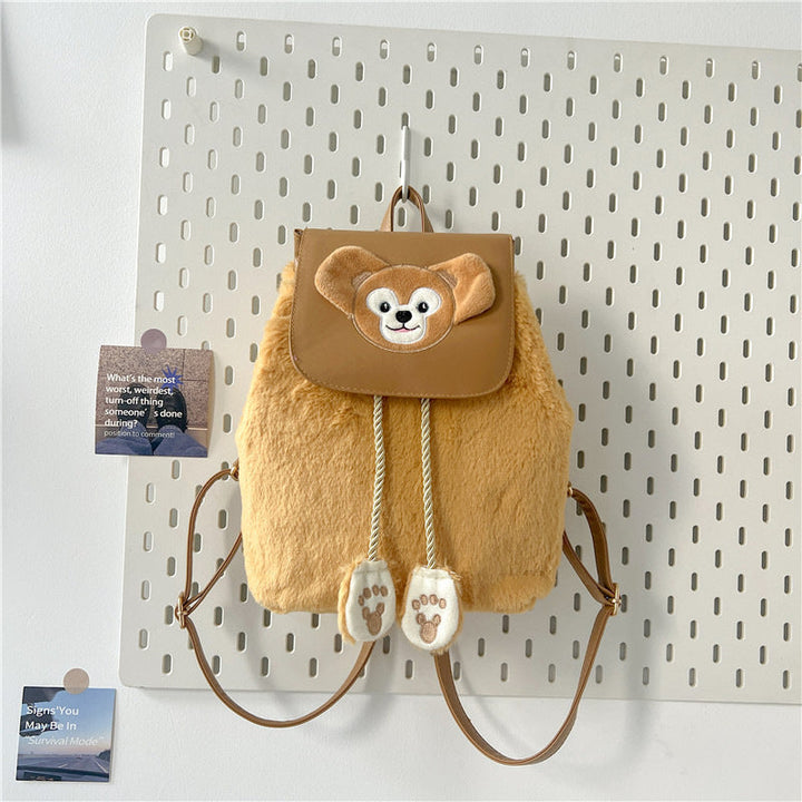 Plush backpack with animal motif Kalsten