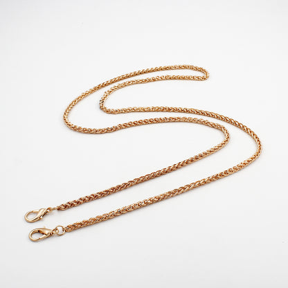 Stylish Pearl and Chain Necklace Acalora