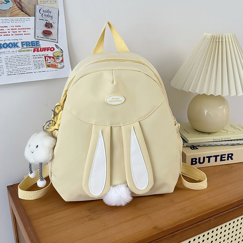 Adorable Bunny-Eared Mini School Backpack