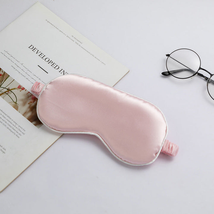 Unisex nan luxurious satin sleep mask with adjustable elastic band and soft padding Kalsten