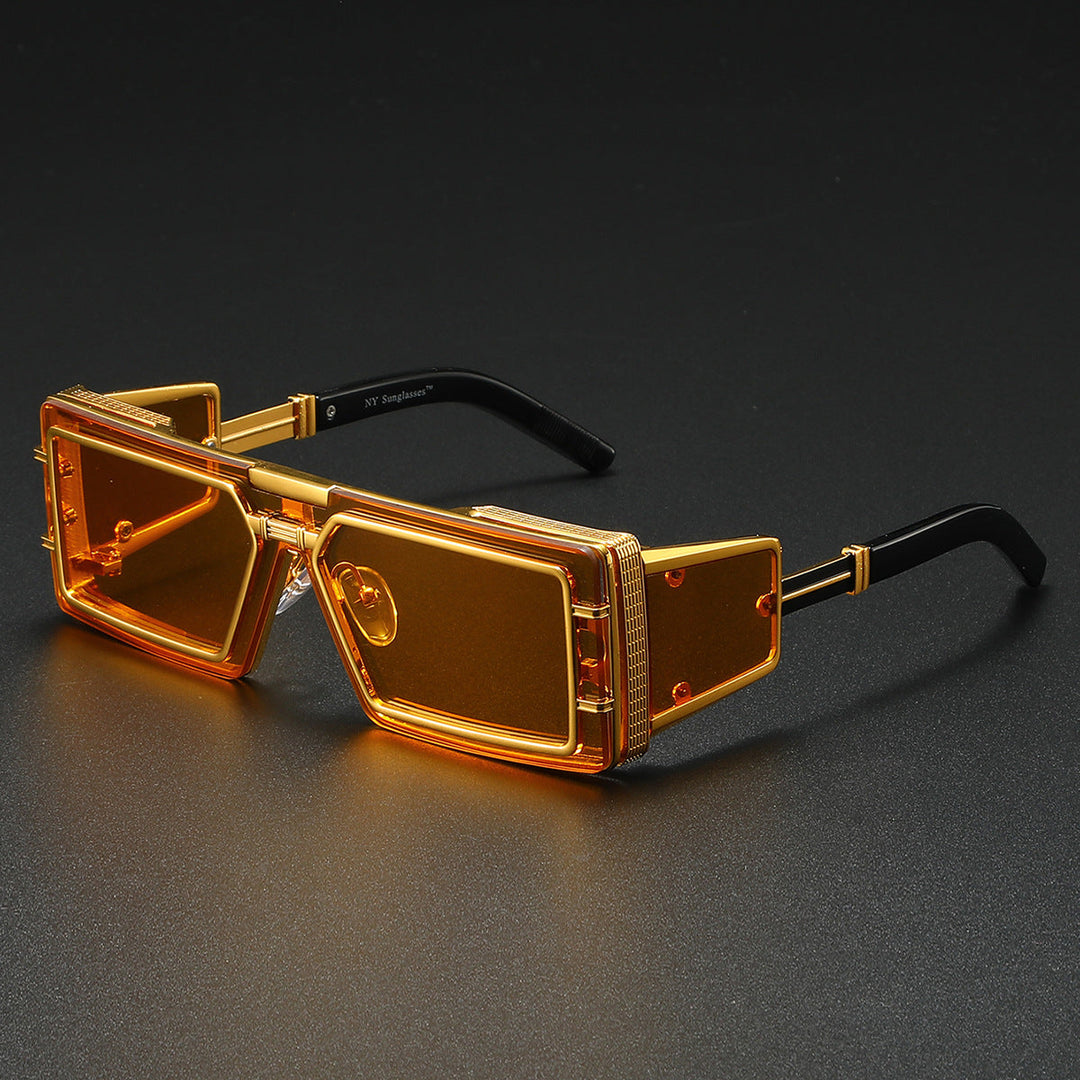 Ladies Fashion Designer Sunglasses with Generous Frame and Stylish Accent Kalsten