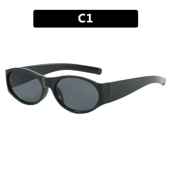 Women's fashionable sunglasses with elegant, oval design and UV protection Kalsten