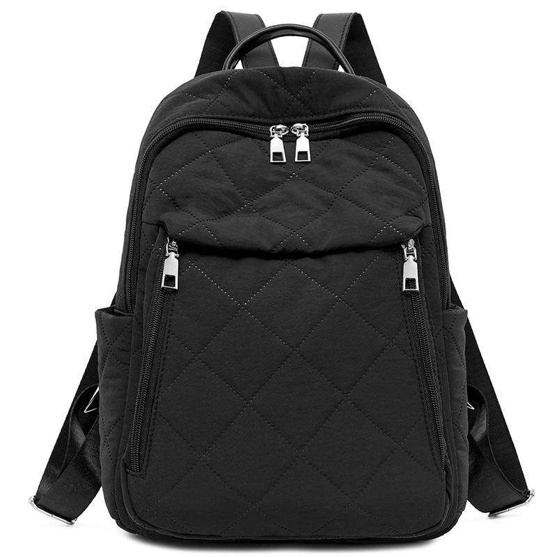 Quilted Multi-Pocket Backpack Kalsten