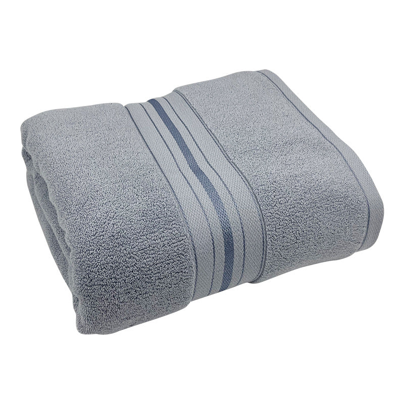 High-quality terry bath towel with elegant stripe detail Kalsten