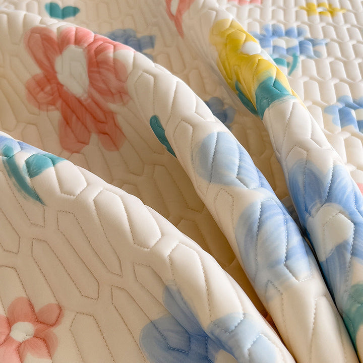 Contemporary Quilted Bedspread Set Kalsten
