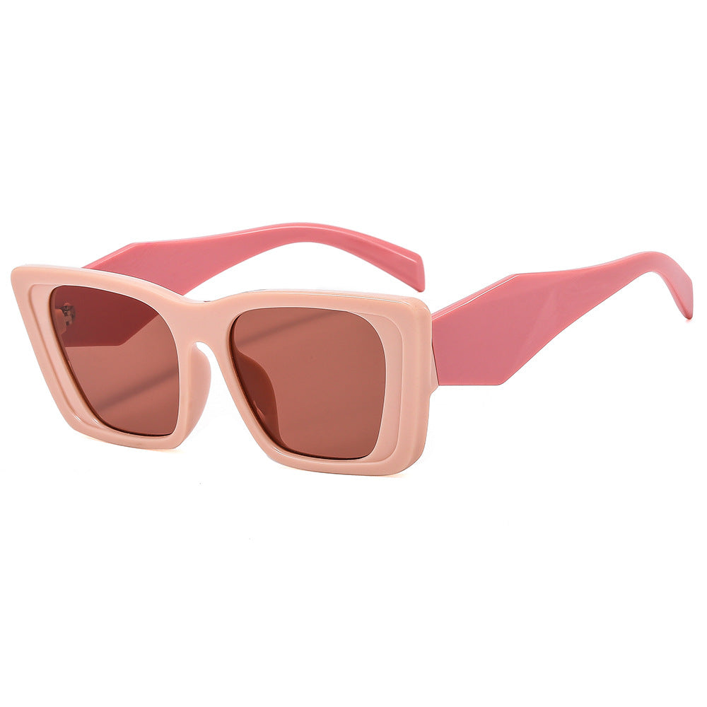 Women's oversized designer sunglasses with futuristic frame Kalsten