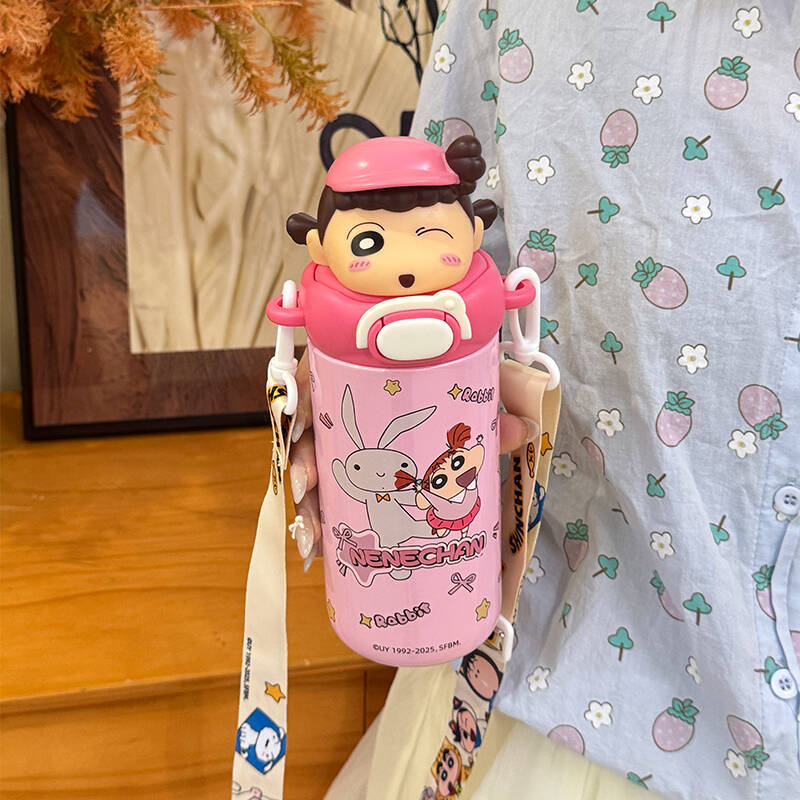 Women’s water bottle with interactive animal lid Kalsten