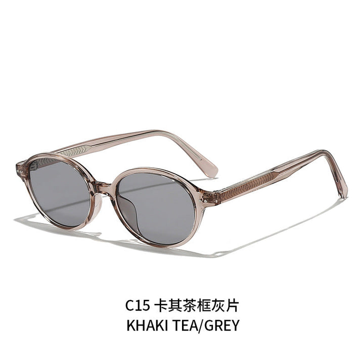 Women's round sunglasses with modern, stylish frame Kalsten