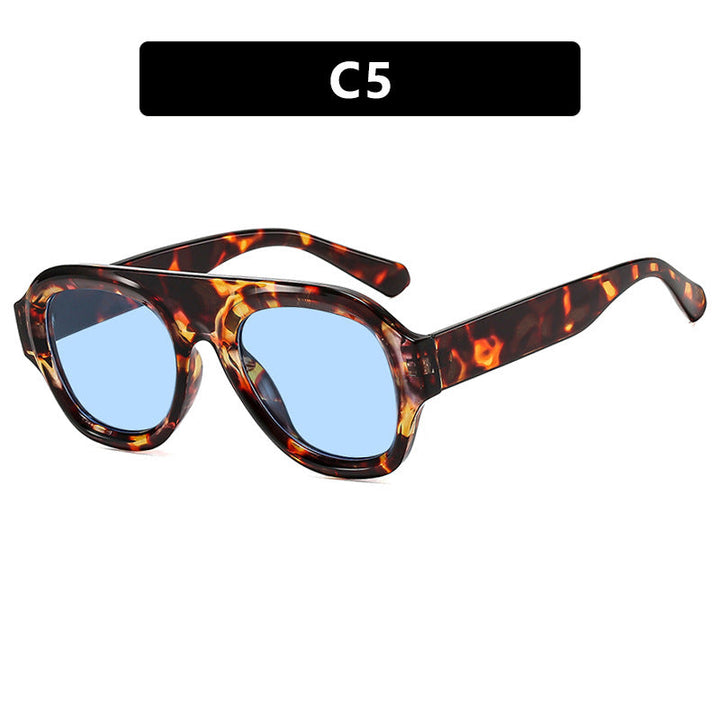 Women's oversized sunglasses with modern design and UV protection Kalsten
