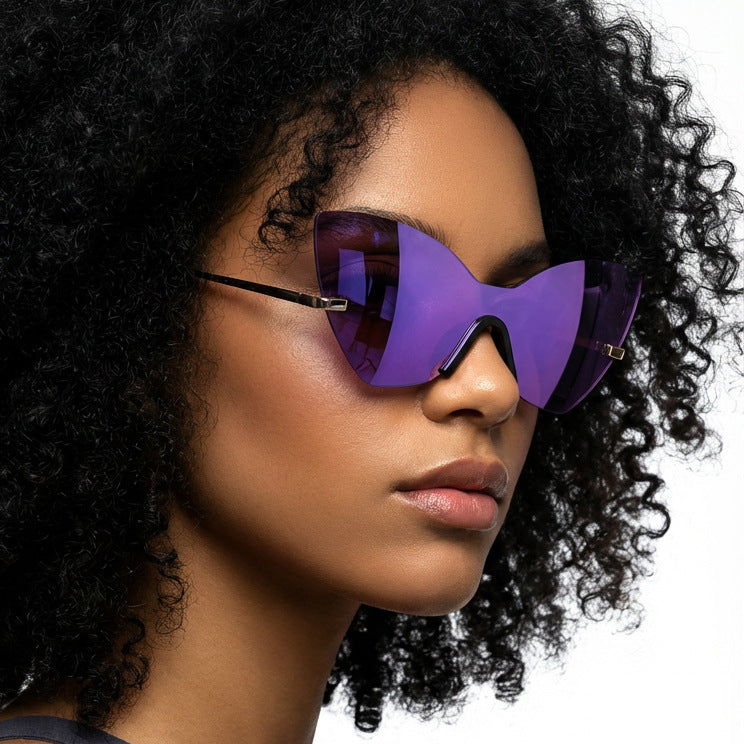 Women's extravagant Cat-Eye sunglasses with high-quality metal frame Kalsten