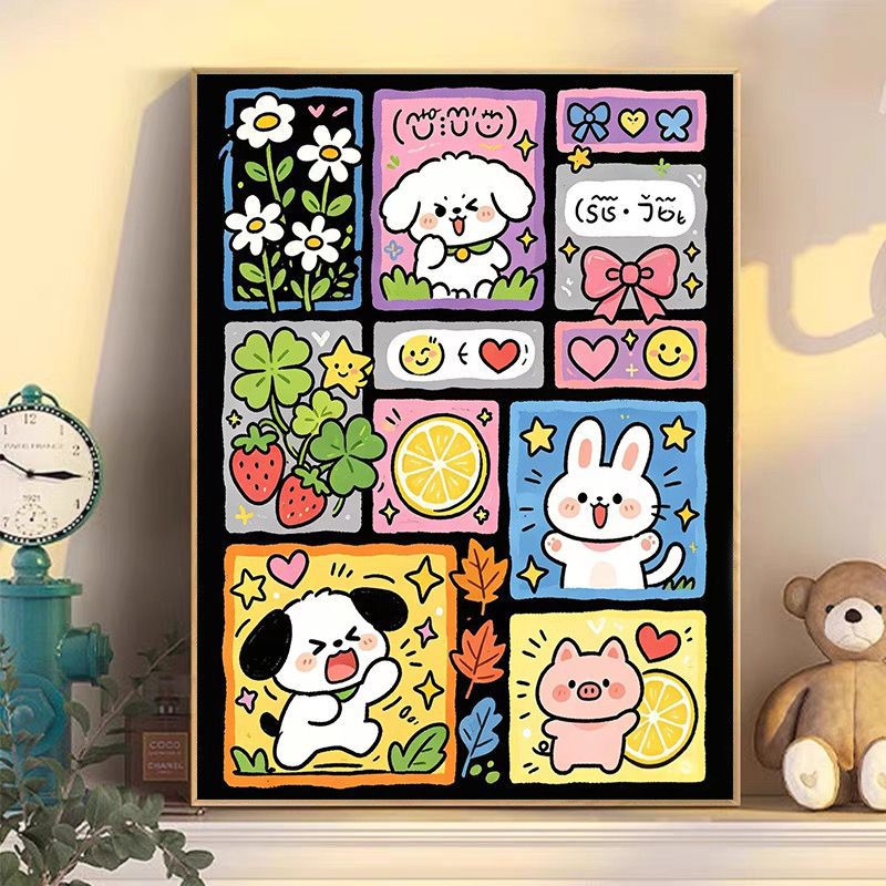 Cute Ice Cream-Themed Wall Art Kalsten