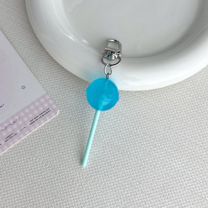 Lollipop-Inspired Charm Keychain Kalsten