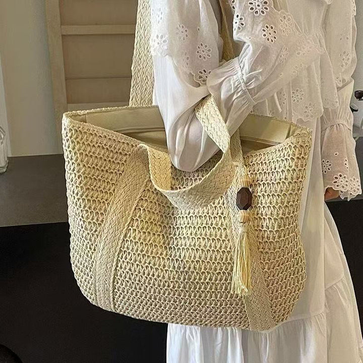 Handmade straw bag Kalsten