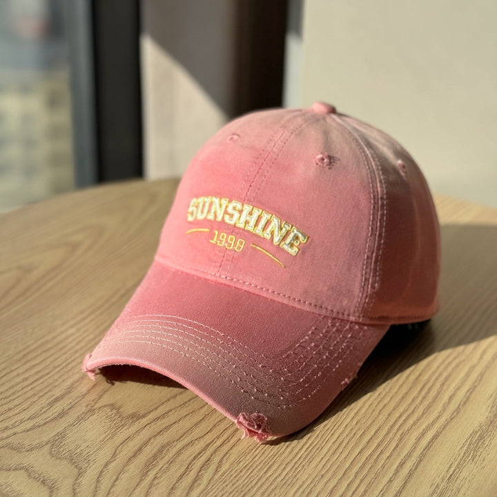 Women's Casual Distressed Baseball Cap Kalsten