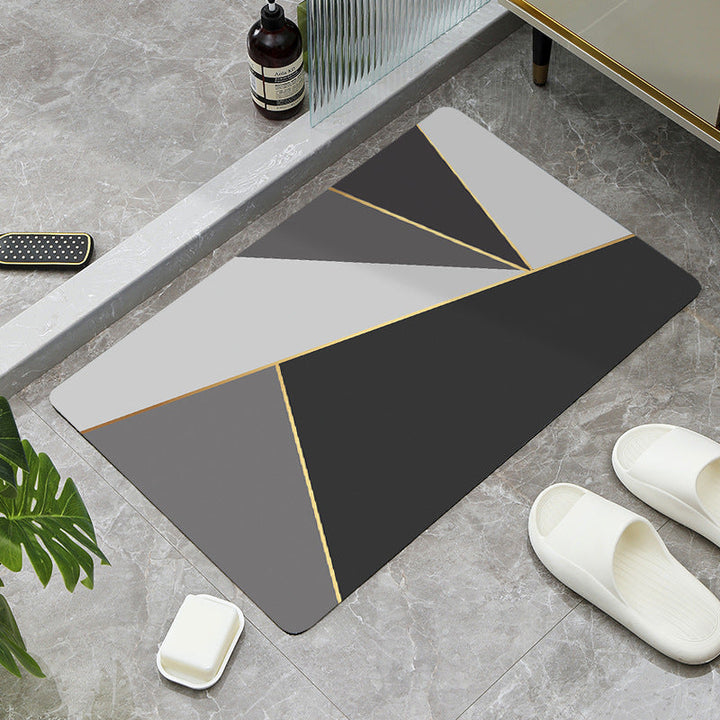 Modern Minimalist Bathroom Mat Kalsten