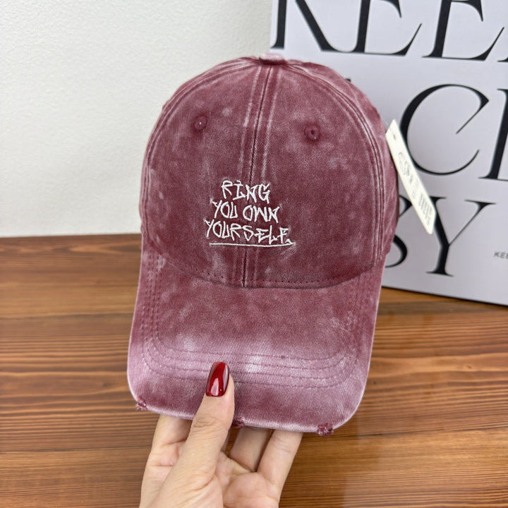 Women's Distressed Motivational Baseball Cap Kalsten