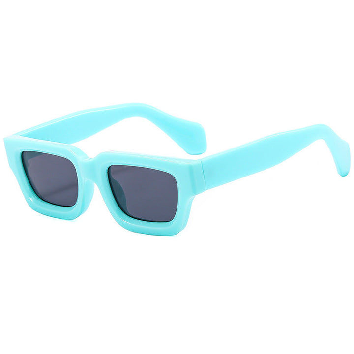 Women's sunglasses in modern and futuristic rectangular design Kalsten