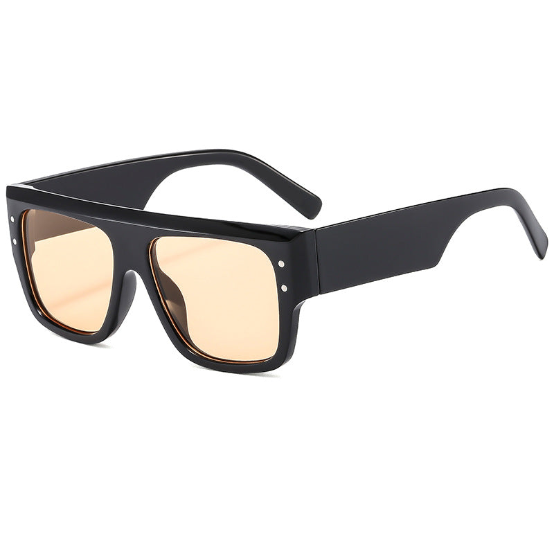 Ladies fashionable sunglasses with rectangular frame and polarized lenses Kalsten