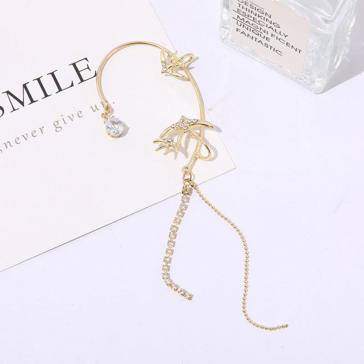 Rhinestone Butterfly Hair Clip Kalsten