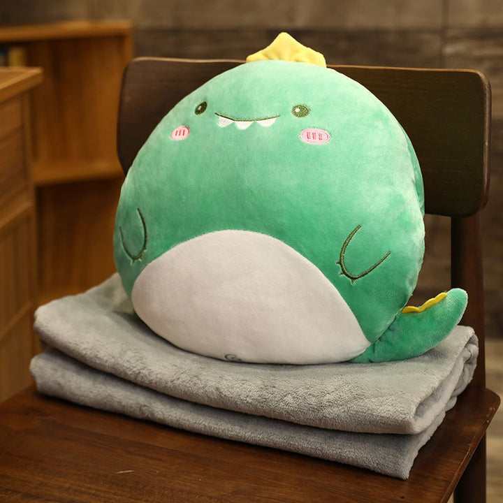 Plush carrot cushion and blanket set Kalsten