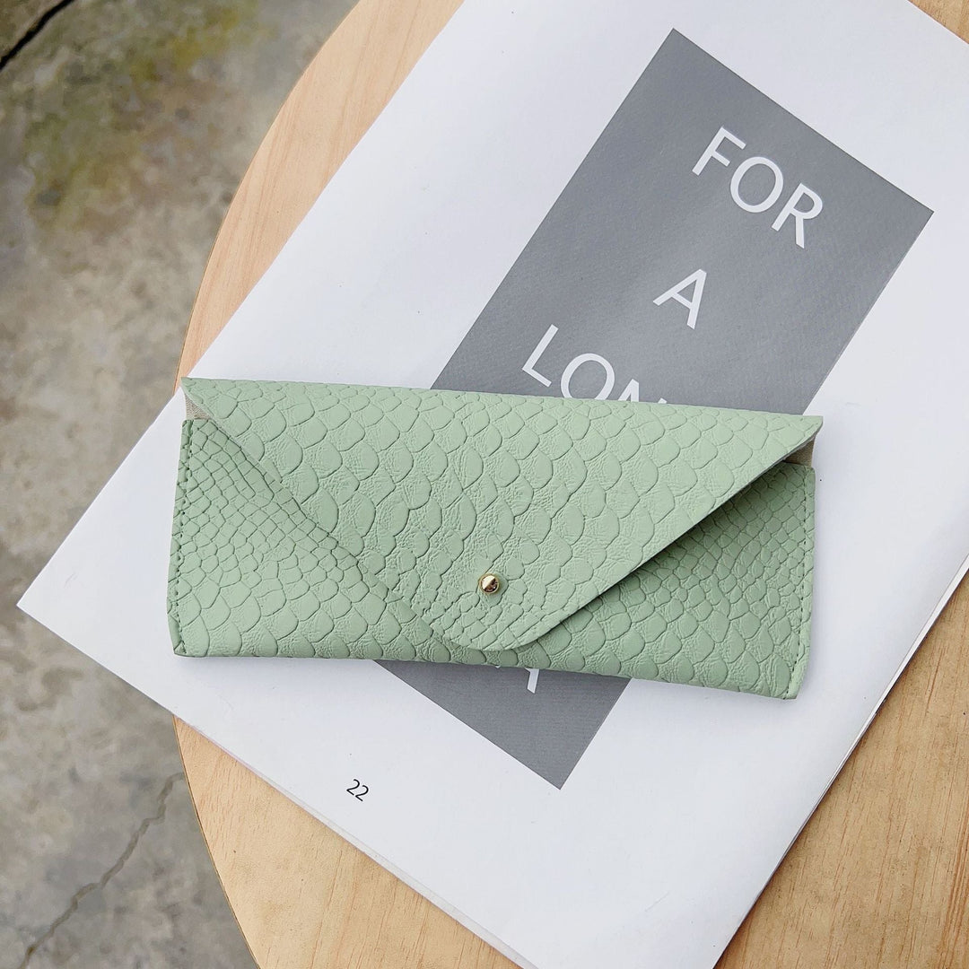 Textured Leather Eyewear Case Kalsten