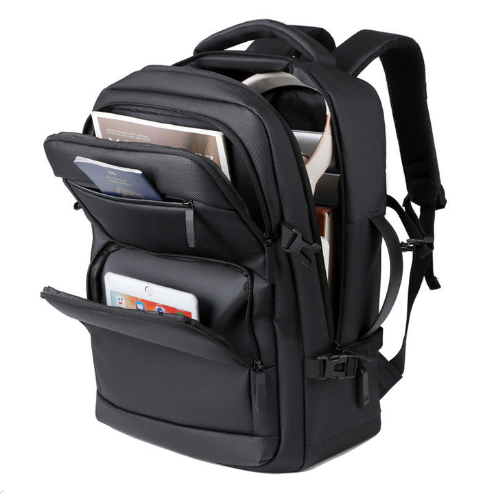 Multifunctional Travel Backpack with Padded Laptop Compartment and Innovative Compartment Design Kalsten