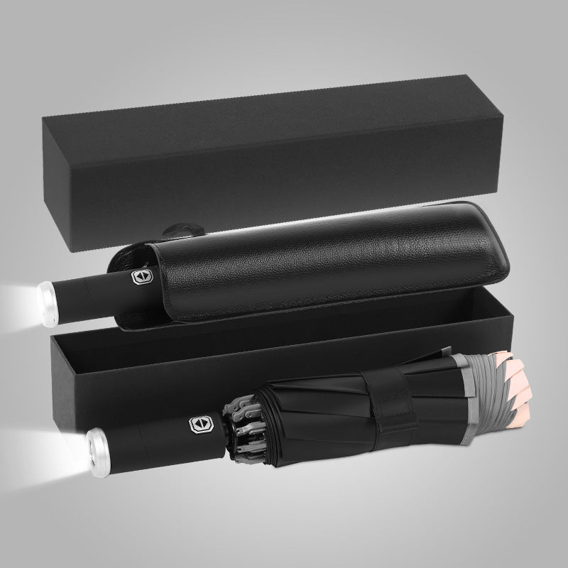 Ladies elegant umbrella with LED light Kalsten