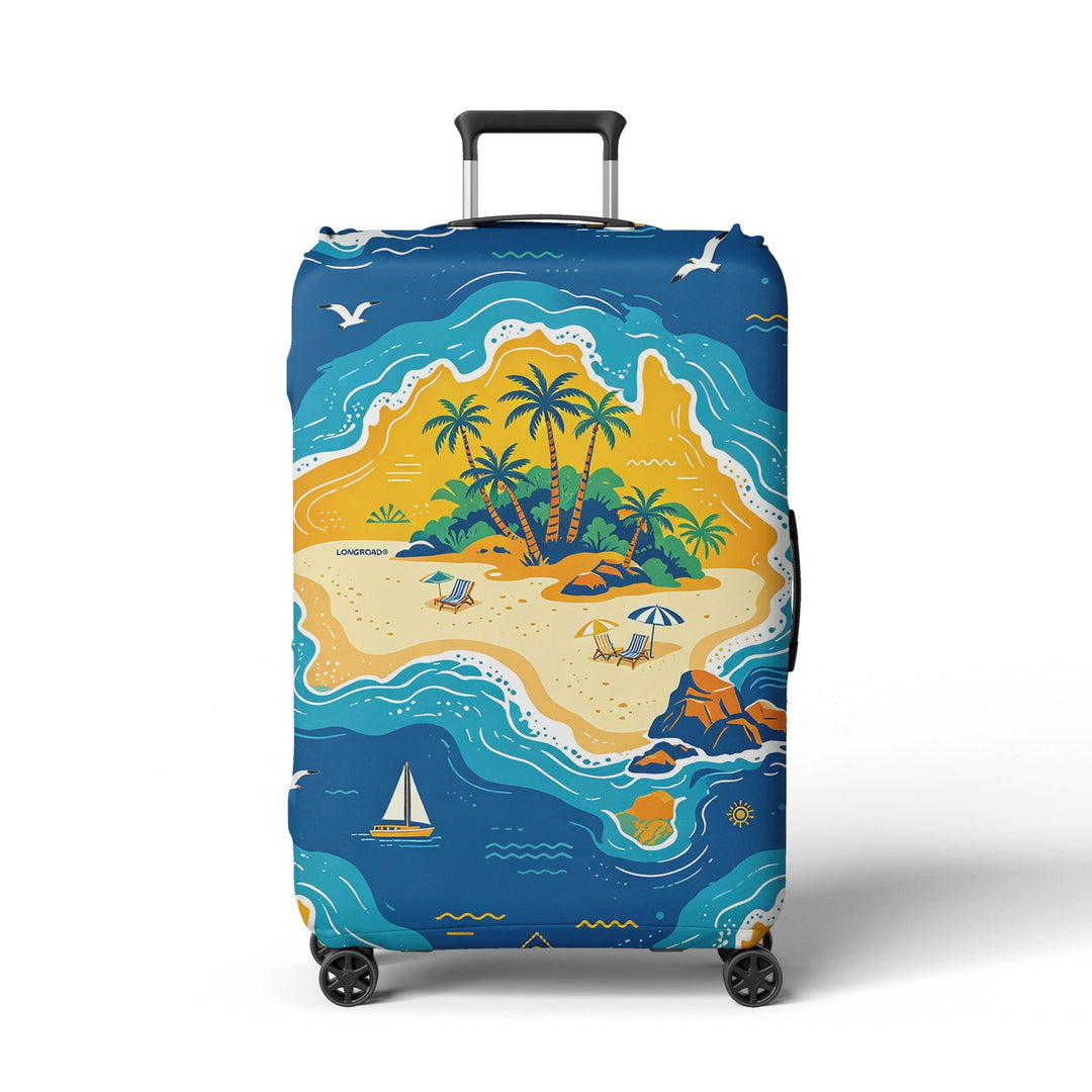 Women's suitcase sock with colorful coral design Kalsten